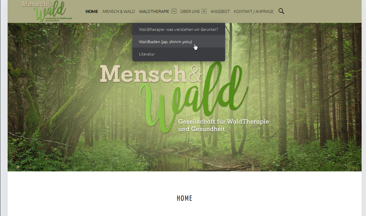 Mensch und Wald